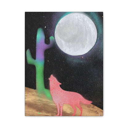 Project Howl #15 - on Matte Canvas (Stretched 1.5)