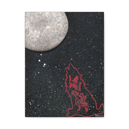 Project Howl #1 on Matte Canvas, Stretched, 1.25"