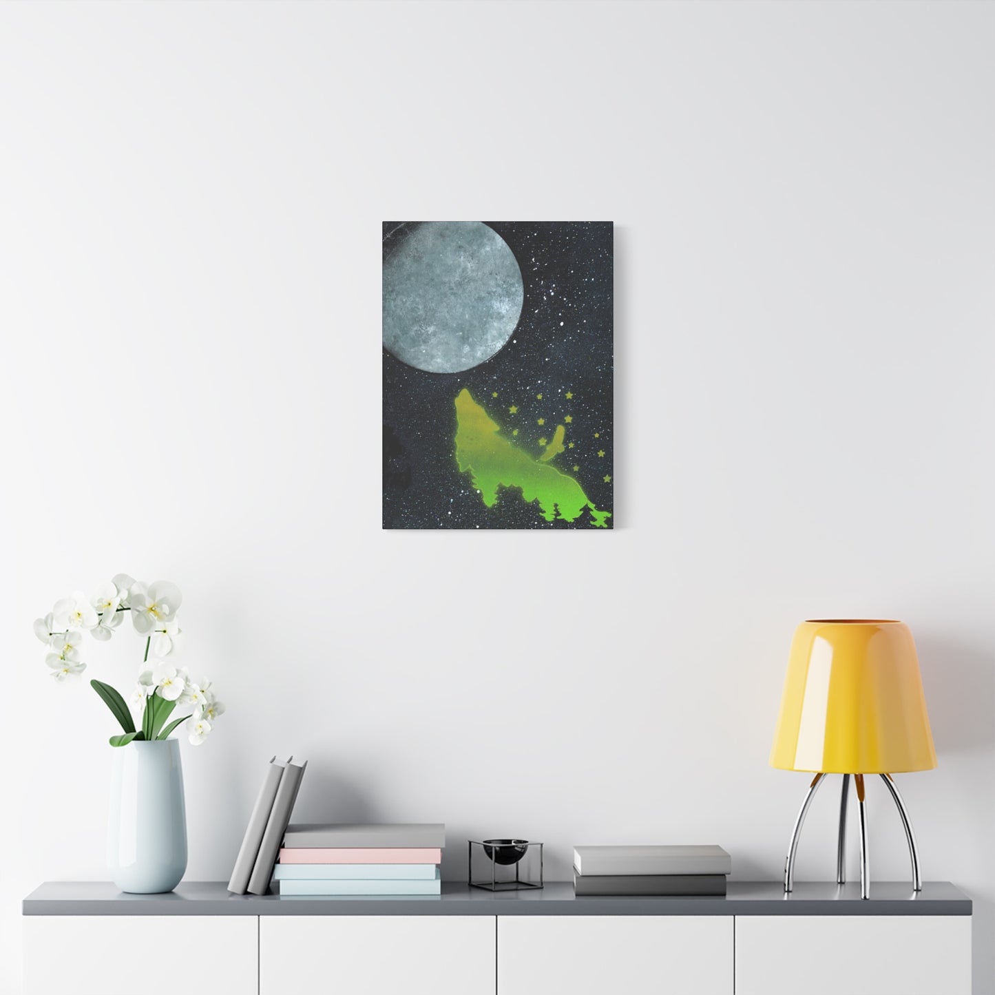 Project Howl #2 on Matte Canvas, Stretched, 1.25"
