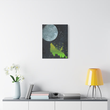 Project Howl #2 on Matte Canvas, Stretched, 1.25"