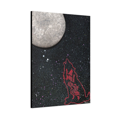 Project Howl #1 on Matte Canvas, Stretched, 1.25"