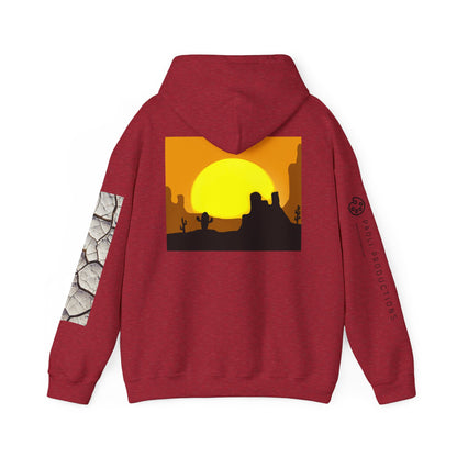 Desert Wolf Hoodie - Unisex (50/50 cotton+polyester)