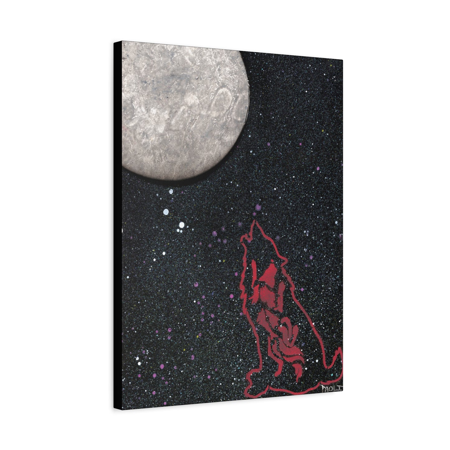 Project Howl #1 on Matte Canvas, Stretched, 1.25"
