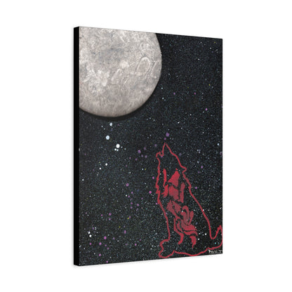Project Howl #1 on Matte Canvas, Stretched, 1.25"