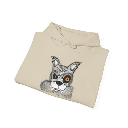 Desert Wolf Hoodie - Unisex (50/50 cotton+polyester)