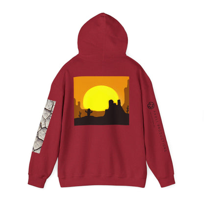 Desert Wolf Hoodie - Unisex (50/50 cotton+polyester)