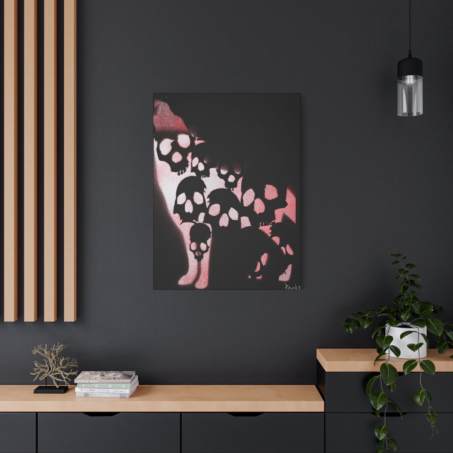Project Howl #13 - On Matte Canvas (stretched)