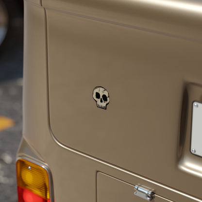 Desert Skull Transparent Outdoor Stickers, Die-Cut, 1pc