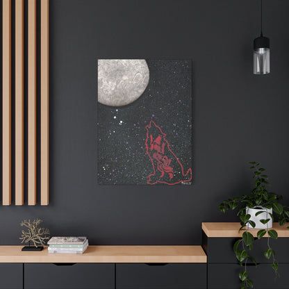 Project Howl #1 on Matte Canvas, Stretched, 1.25"
