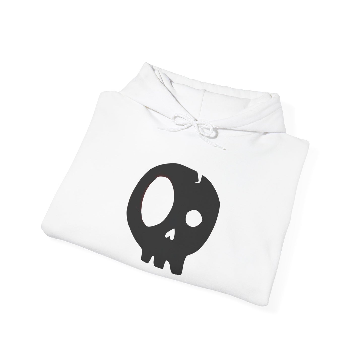Project Flux - Bold Skull Graphic Hoodie | Comfortable Unisex Sweatshirt for Casual Wear, Street Style, Gift for Friends, Halloween Fashion