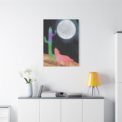 Project Howl #15 - on Matte Canvas (Stretched 1.5)
