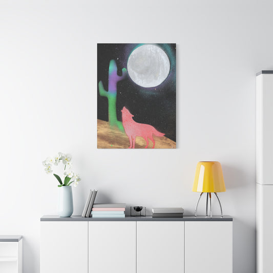 Project Howl #15 - on Matte Canvas (Stretched 1.5)