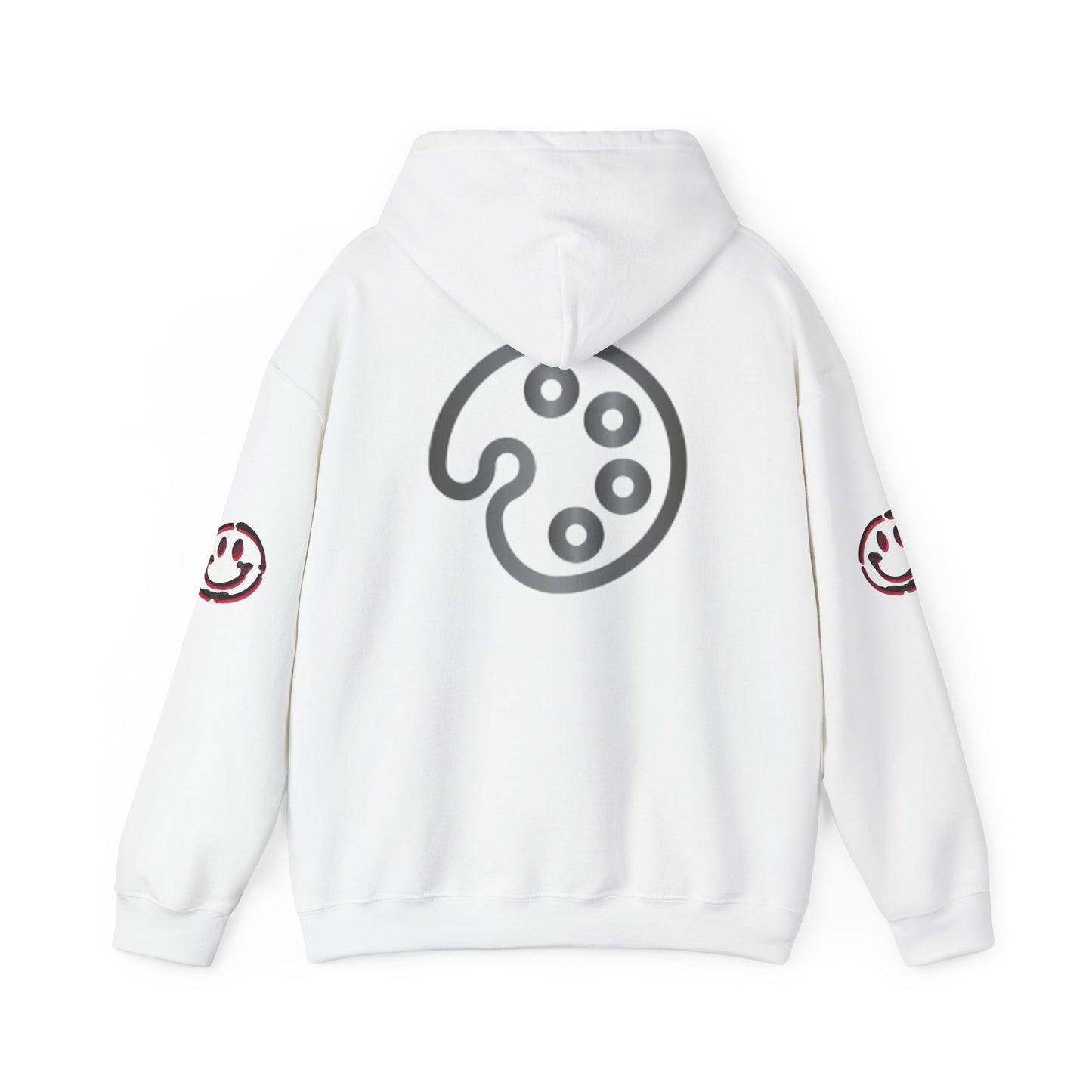 Artists' Palette Hoodie — Paoli Productions Rainbow Logo Hooded Sweatshirt