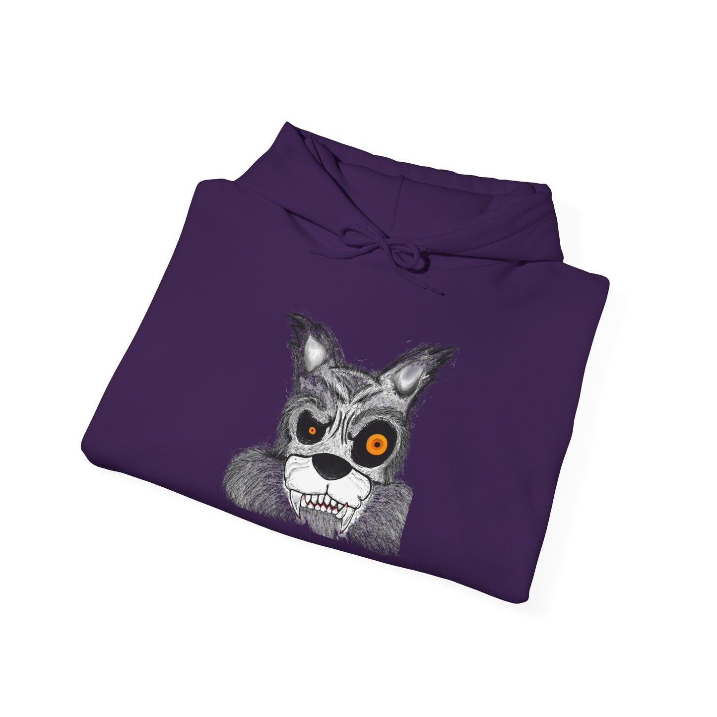 Desert Wolf Hoodie - Unisex (50/50 cotton+polyester)