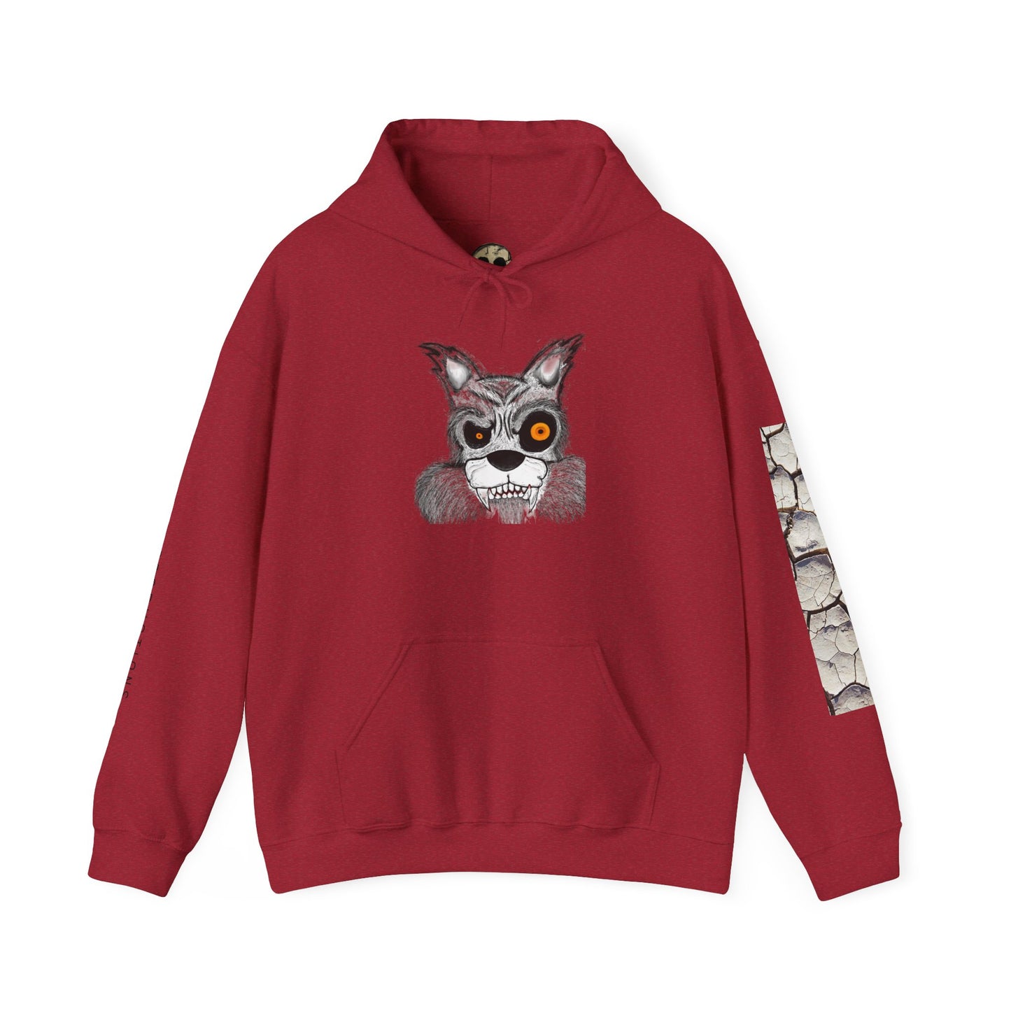 Desert Wolf Hoodie - Unisex (50/50 cotton+polyester)