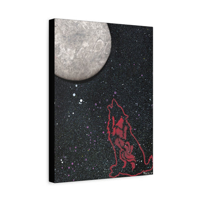 Project Howl #1 on Matte Canvas, Stretched, 1.25"