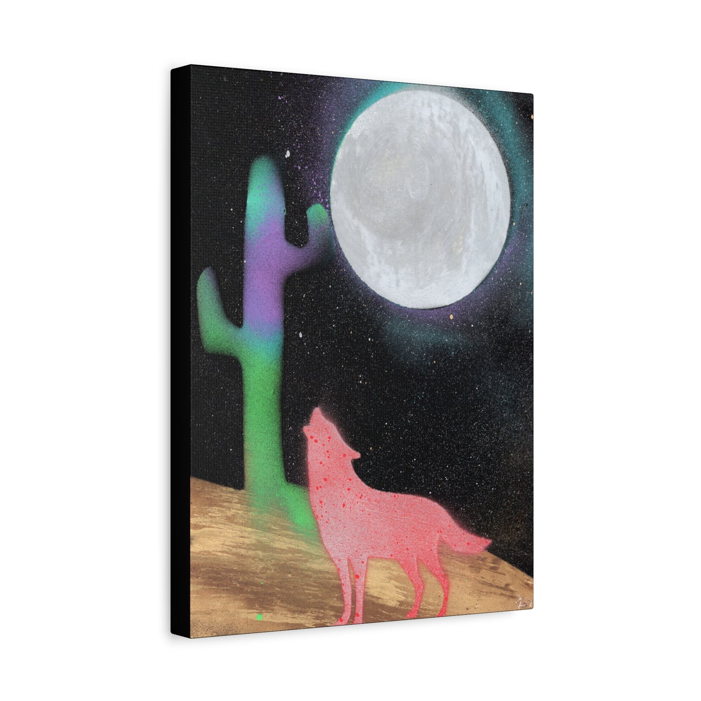 Project Howl #15 - on Matte Canvas (Stretched 1.5)