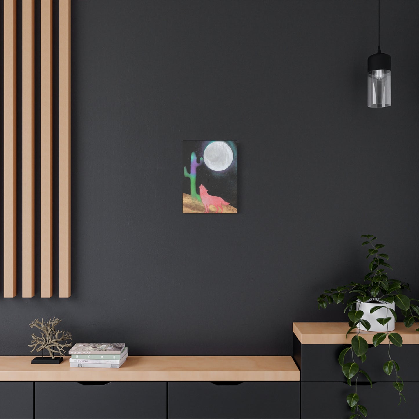 Project Howl #15 - on Matte Canvas (Stretched 1.5)