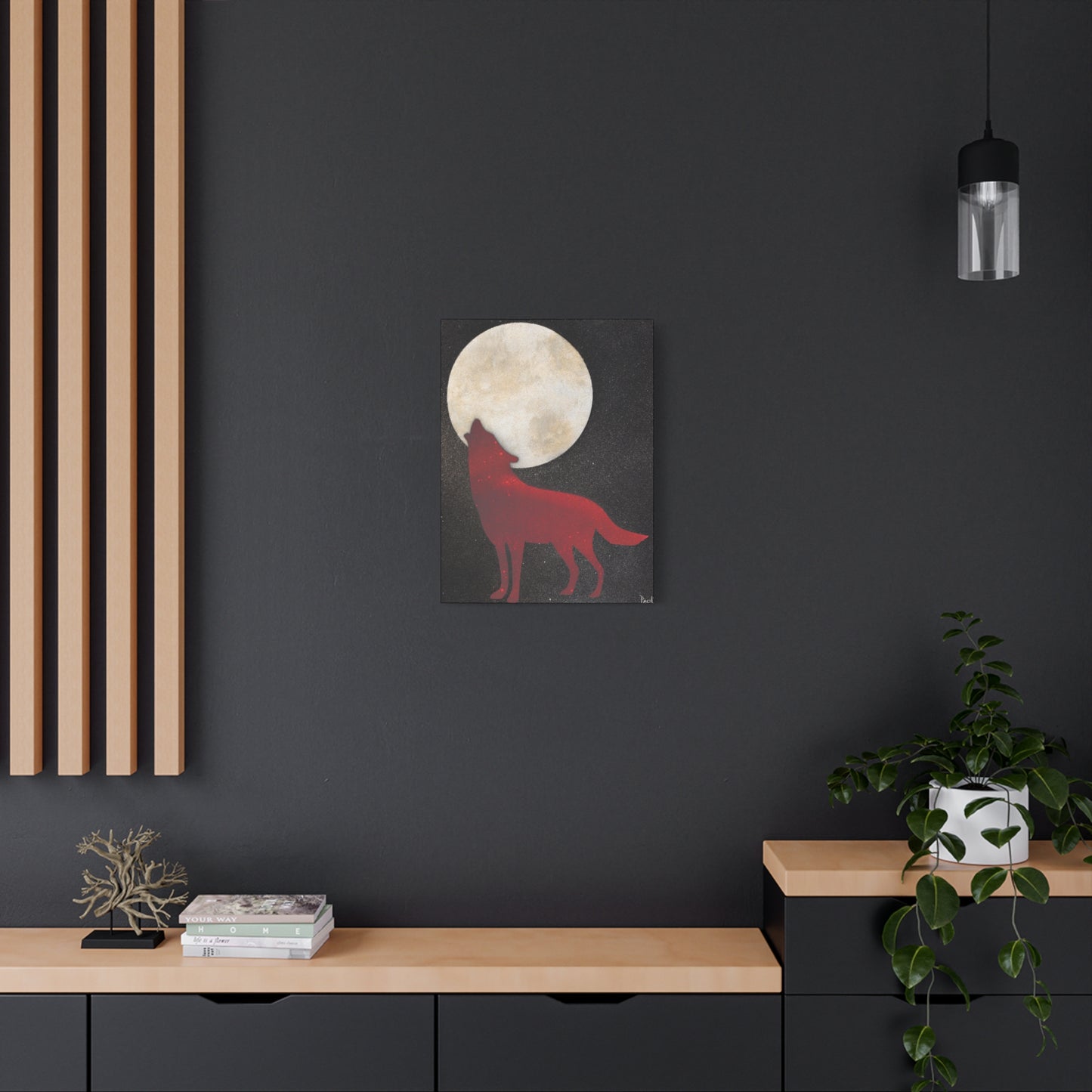Project Howl #9 on Matte canvas