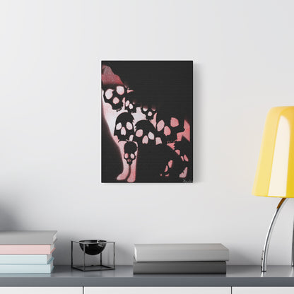 Project Howl #13 - On Matte Canvas (stretched)