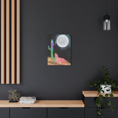 Project Howl #15 - on Matte Canvas (Stretched 1.5)