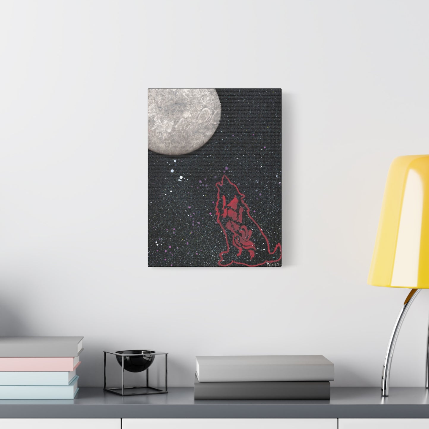 Project Howl #1 on Matte Canvas, Stretched, 1.25"
