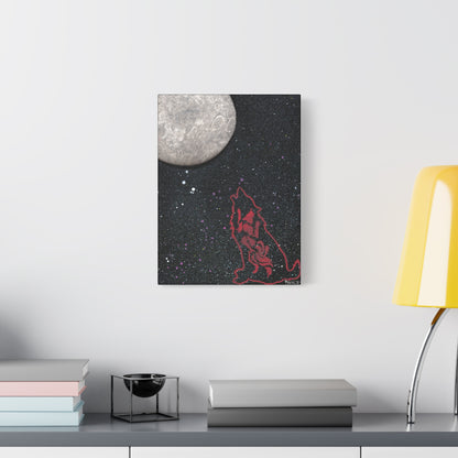 Project Howl #1 on Matte Canvas, Stretched, 1.25"