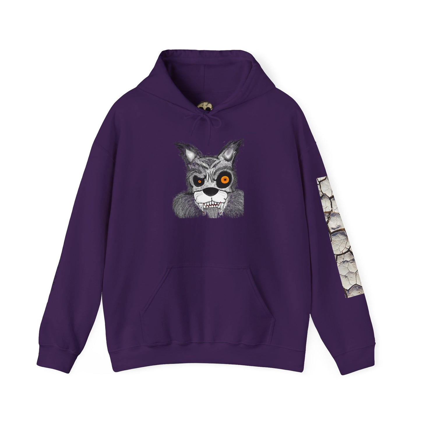 Desert Wolf Hoodie - Unisex (50/50 cotton+polyester)