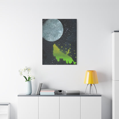 Project Howl #2 on Matte Canvas, Stretched, 1.25"