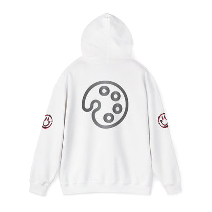 Artists' Palette Hoodie — Paoli Productions Rainbow Logo Hooded Sweatshirt