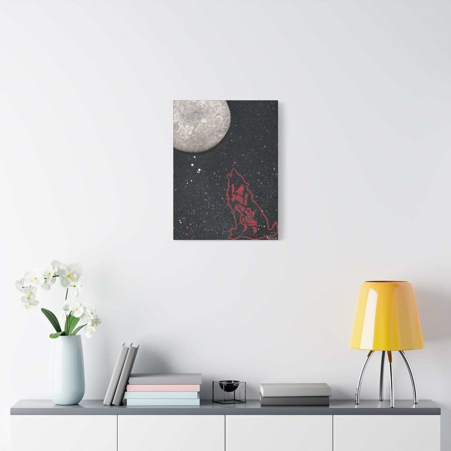 Project Howl #1 on Matte Canvas, Stretched, 1.25"