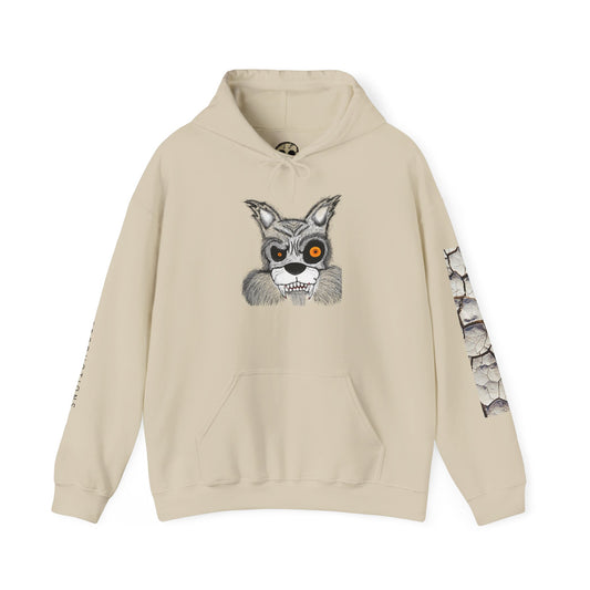 Desert Wolf Hoodie - Unisex (50/50 cotton+polyester)