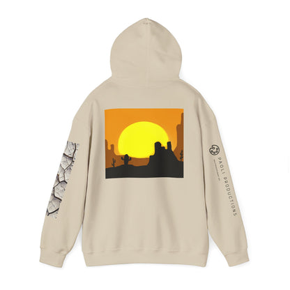 Desert Wolf Hoodie - Unisex (50/50 cotton+polyester)