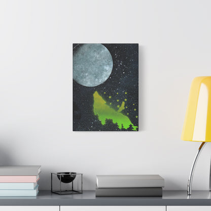 Project Howl #2 on Matte Canvas, Stretched, 1.25"